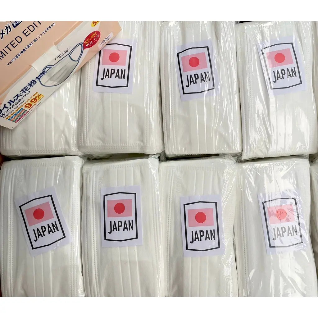ยกลัง! BIKEN  หน้ากากอนามัยญี่ปุ่น ( 50 กล่อง) พร้อมกล่อง แมสญี่ปุ่น แมสเจแปนงานหนา หูตามสี