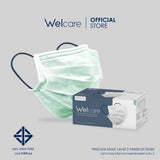 Welcare Level 2 หน้ากากอนามัย VFE BFE มอก. (1 กล่อง 50 ชิ้น)