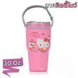 กระเป๋าใส่แก้ว Yeti ถุงสวมแก้วเก็บความเย็น ลายการ์ตูน