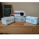 หน้ากากอนามัยทางการแพทย์ MECARE / KND / Meditech หนา 3 ชั้น (50 ชิ้น/กล่อง) ผ้าเย็บขอบอย่างดี หายใจสะดวก