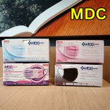หน้ากากอนามัยเกรดการแพทย์ MDC & DDK แมสหนา 3 ชั้น [บรรจุ 50 ชิ้น] ส่งฟรี ใส่สบาย ไม่เจ็บหู