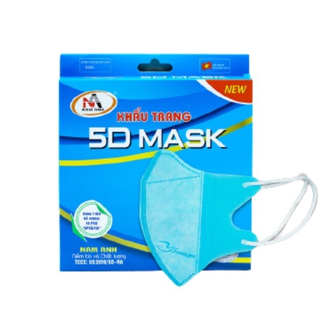 แมสนก Famapro ทรง 5d แมสฟามาโปร ผ้าเนื้อนุ่ม ไม่เจ็บหู บรรจุ 1 กล่อง 10 ชิ้น แมส Kenko แมสหูใหญ่