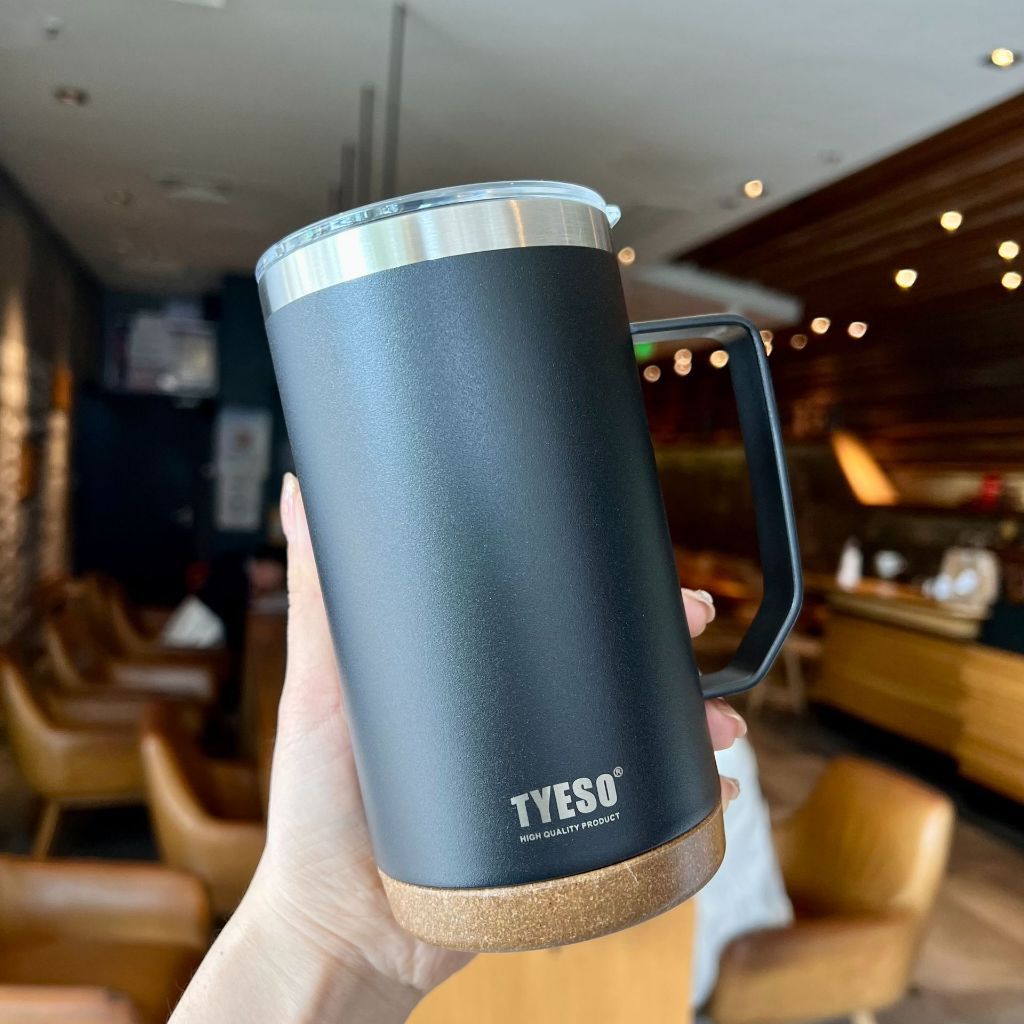 แก้ว Tyeso Mug แท้ สแตนเลส 304 ขนาด 530ml และ 710ml