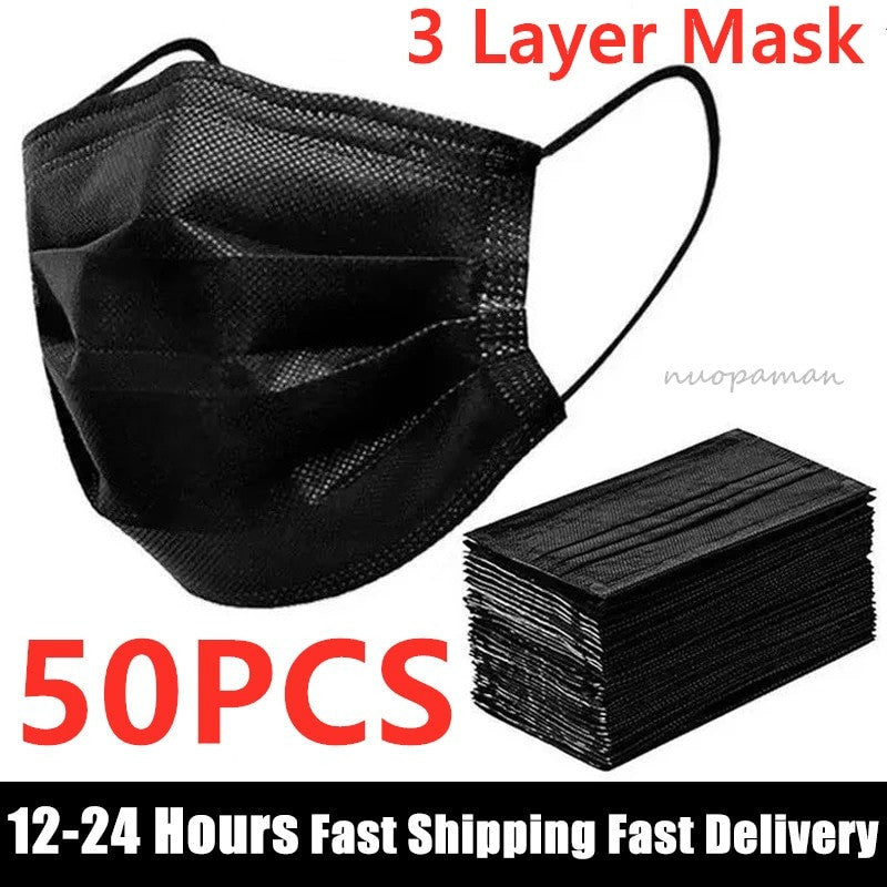 หน้ากาก BIKEN  หน้ากากอนามัยญี่ปุ่น ( 1 กล่อง 50 ชิ้น) แมสญี่ปุ่น Japan mask PM2.5 เนื้อผ้านุ่ม PEE BFE VFE99%