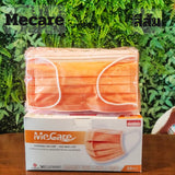 หน้ากากอนามัยทางการแพทย์ MECARE / KND / Meditech หนา 3 ชั้น (50 ชิ้น/กล่อง) ผ้าเย็บขอบอย่างดี หายใจสะดวก