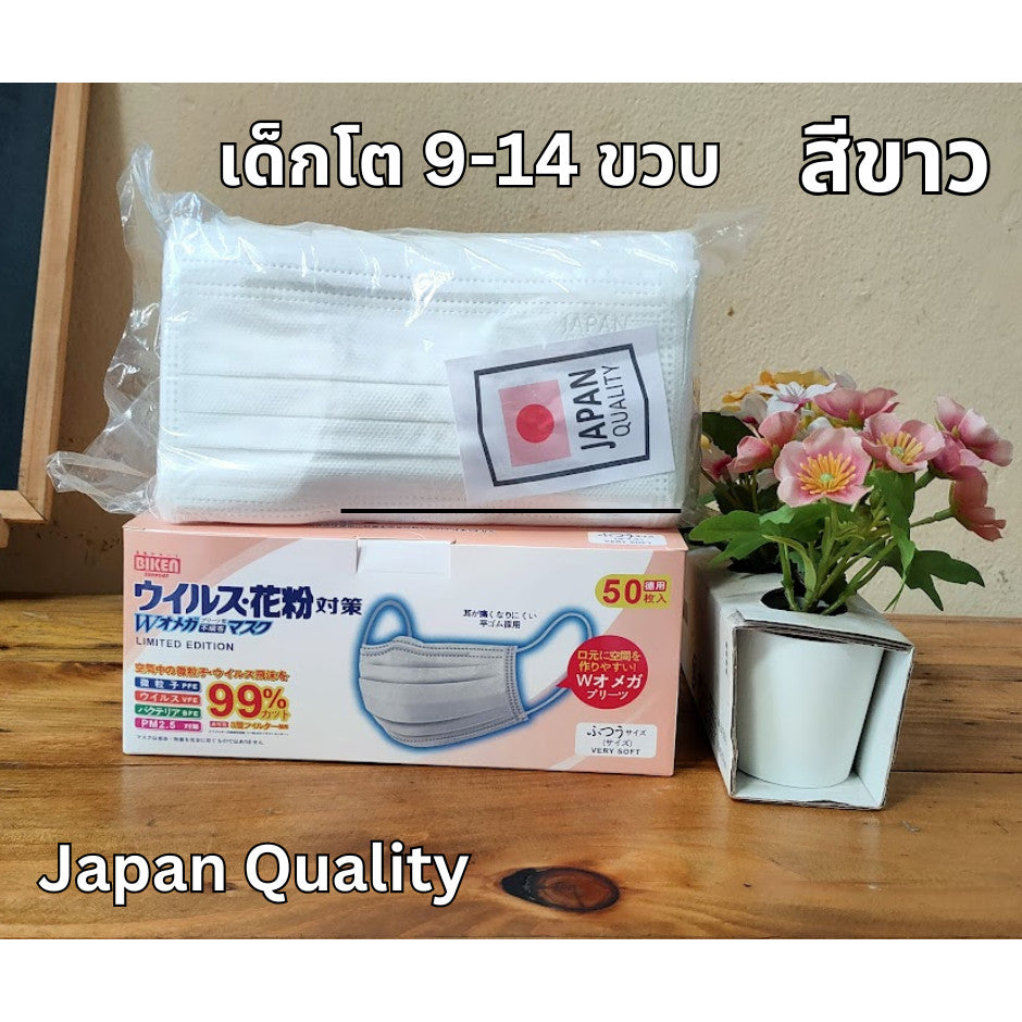 แมสเด็ก 3D ลายการ์ตูน เด็กเล็ก 2-6 ขวบ / เด็กโต 7-13 ขวบ