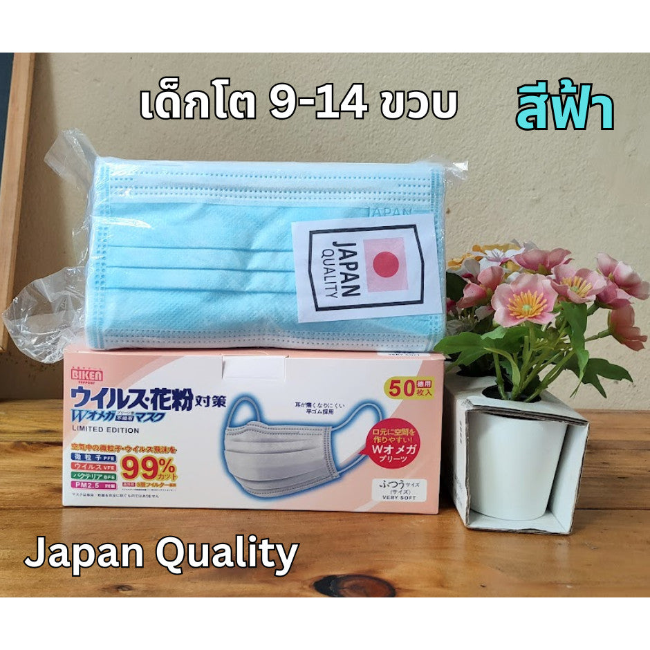 แมสเด็ก 3D ลายการ์ตูน เด็กเล็ก 2-6 ขวบ / เด็กโต 7-13 ขวบ
